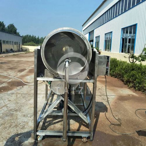 Roller cleaning peeling machine