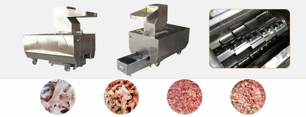 Commercial bone crushing machine