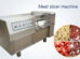 Commercial meat dicing dicer machine