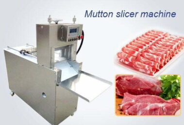 Commercial mutton beef roll cutting machine