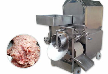 A fish doboner machine can seperate fish meat and bone