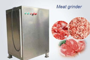 Industrial meat grinding machine