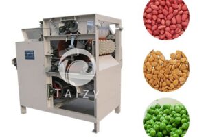 Almond peeling machine