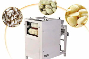 Wet almond peanut peeling machine