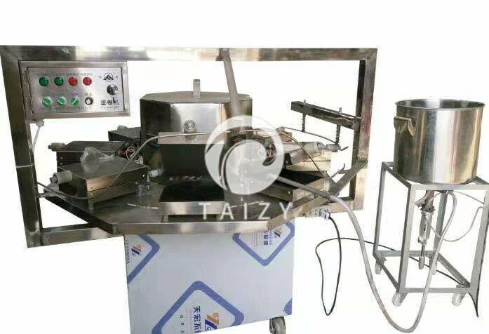 Waffle ice cream cone making machine