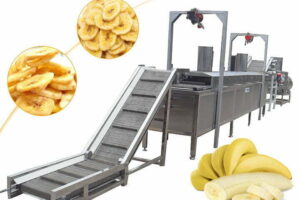 Automatic banana chips production line plant