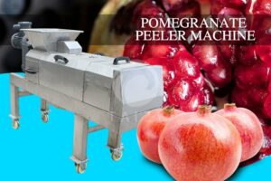 Pomegranate peeling machine