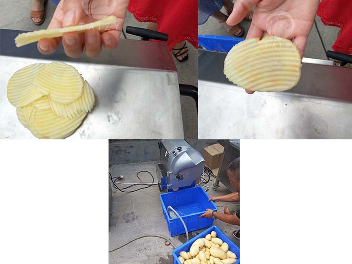 potato chip slicer drill