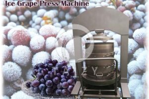 Ice grape press machine 3