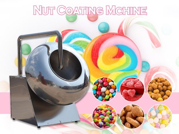 Nut coating machine / coated peanut machine