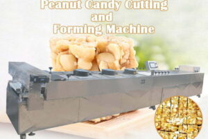 Peanut candy cutting machine