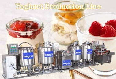 Yogurt production line 9