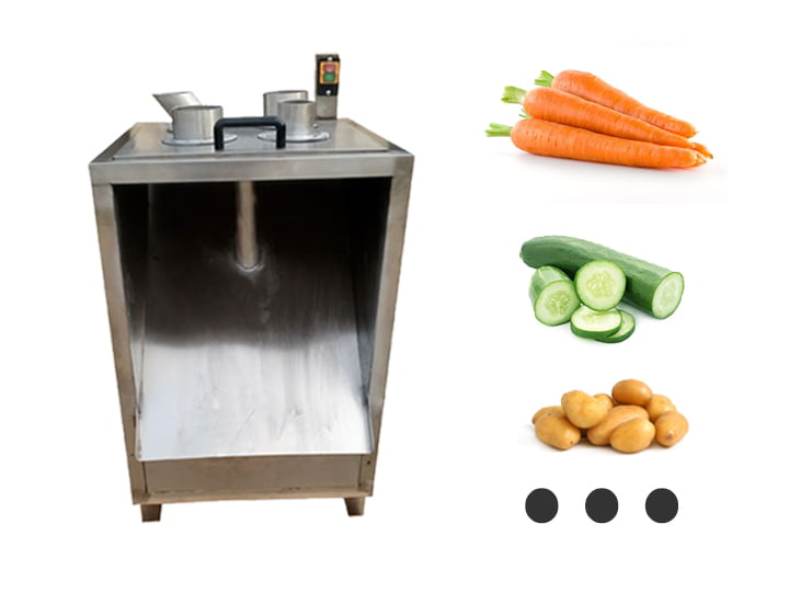 Banana plantain chips cutting machine application