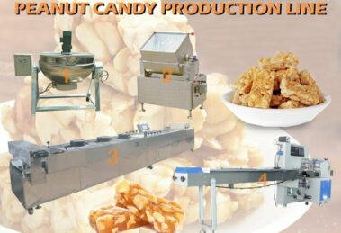 Peanut candy production line