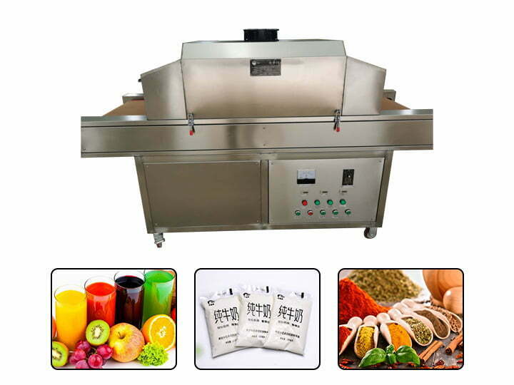 UV sterilizer machine for food industry - Taizy Food Machine