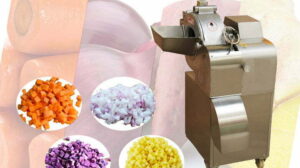 vegetable and fruit dicing machine