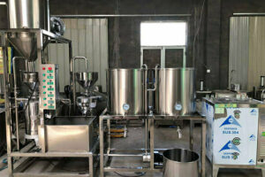 Tofu making machines exported to japan