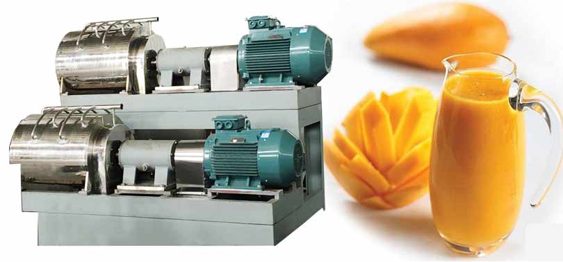 Mango Fruit Juice Production Line Mango Juice Pulp Processing Machine