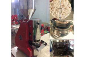 Japanese customer placed rice cake machine twice