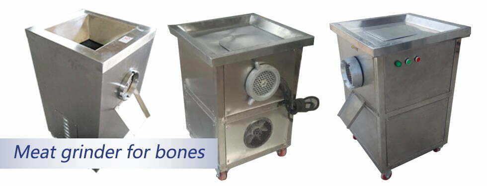 Poultry bone grinder