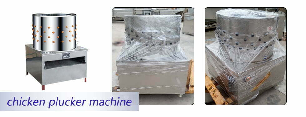 Electric chicken de-feathering machine