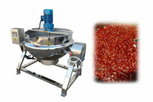 Chili sauce cooking mixer