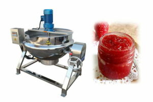 Fruit jam cooking making machine