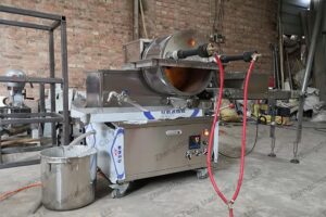 Spring roll wrapping machine for israel