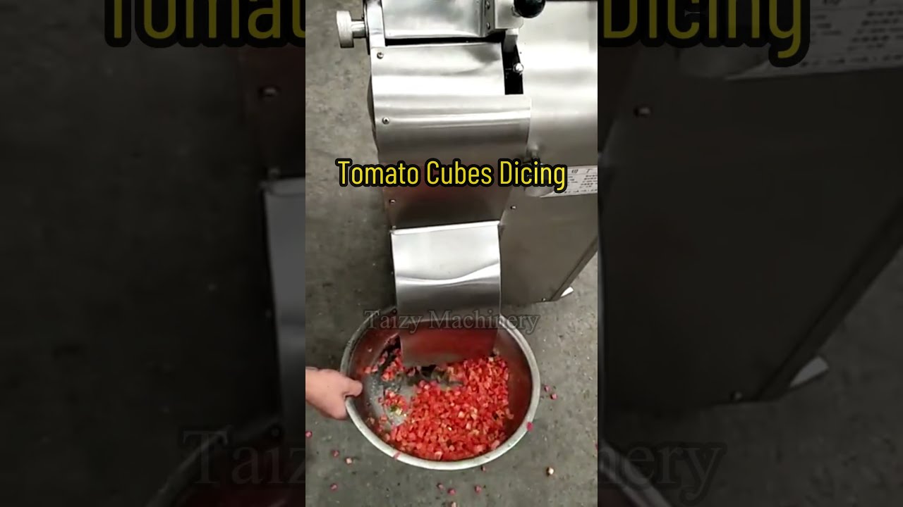 tomato dice/tomato chopper/tomato cube cutting machine