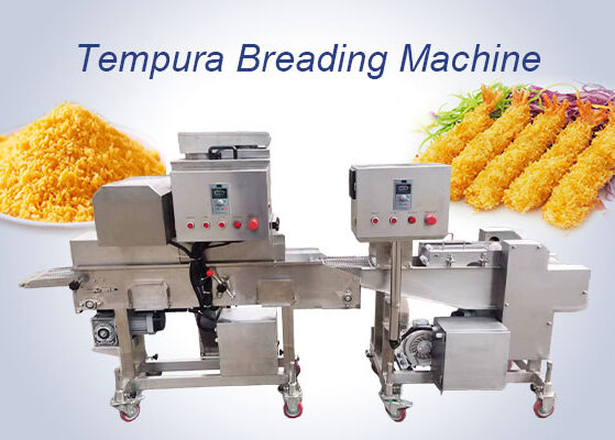 Crumb breading machine