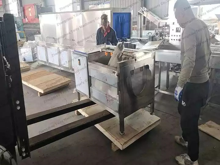 Machine à éplucher les patates douces pour les Philippines